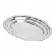 Travessa Oval Rasa 26,5 cm em Aço Inox